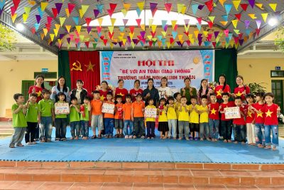 Hội thi”Bé với an toàn giao thông” năm học 2025-2026 – Trường Mầm non Minh Thuận