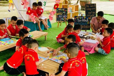 Hoạt động trải nghiệm ” Ngày hội sách” – 4A năm học 2025-2026