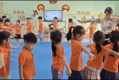 Hoạt động học PTVĐ: Ném xa bằng 2 tay- Lớp 4A1( GV Đỗ Thị Đức Hạnh)