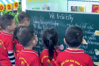 HĐ LQVVH ” Vè trái cây” lớp 4TA