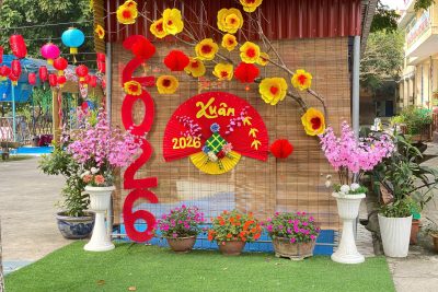 Tết đến từ ngôi nhà hạnh phúc “Trường Mầm non Minh Thuận”.